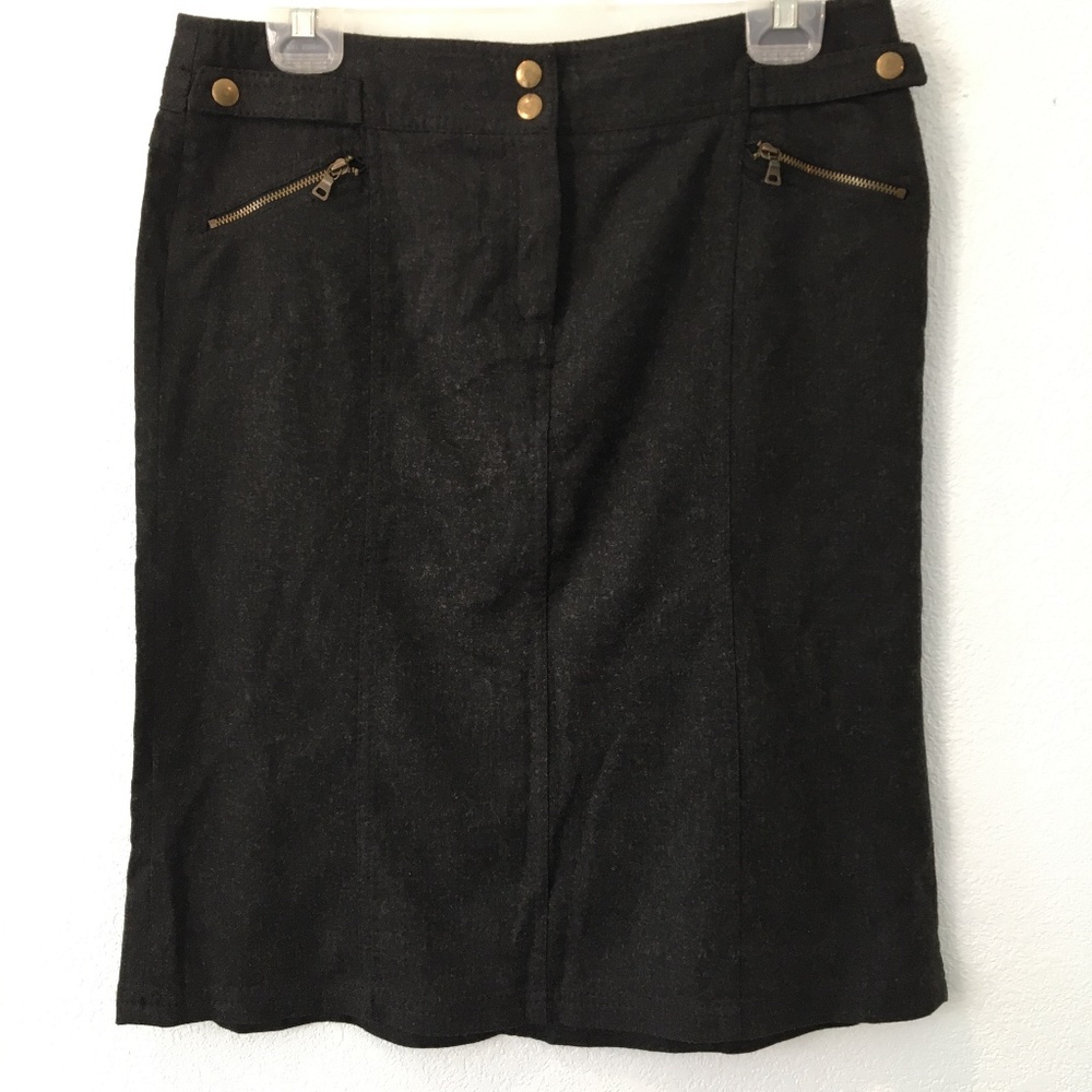 Express - wool blend skirt